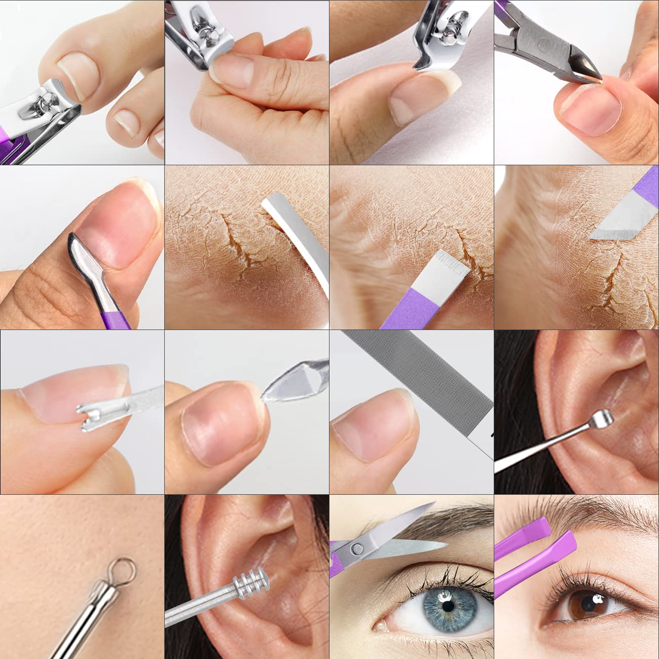 Professional Nail Care Kit – Complete Manicure & Pedicure Set for Home Use