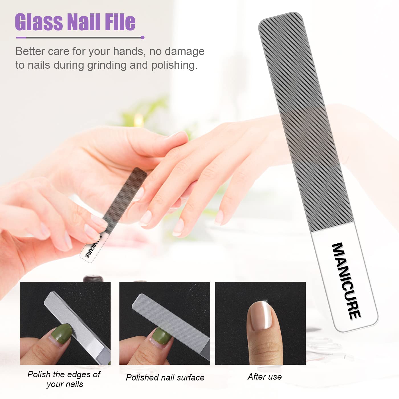 Professional Nail Care Kit – Complete Manicure & Pedicure Set for Home Use