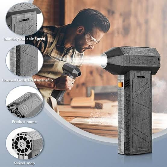 Mini Jet Fan – Powerful Brushless Handheld Turbo Fan for Strong Cooling Anywhere