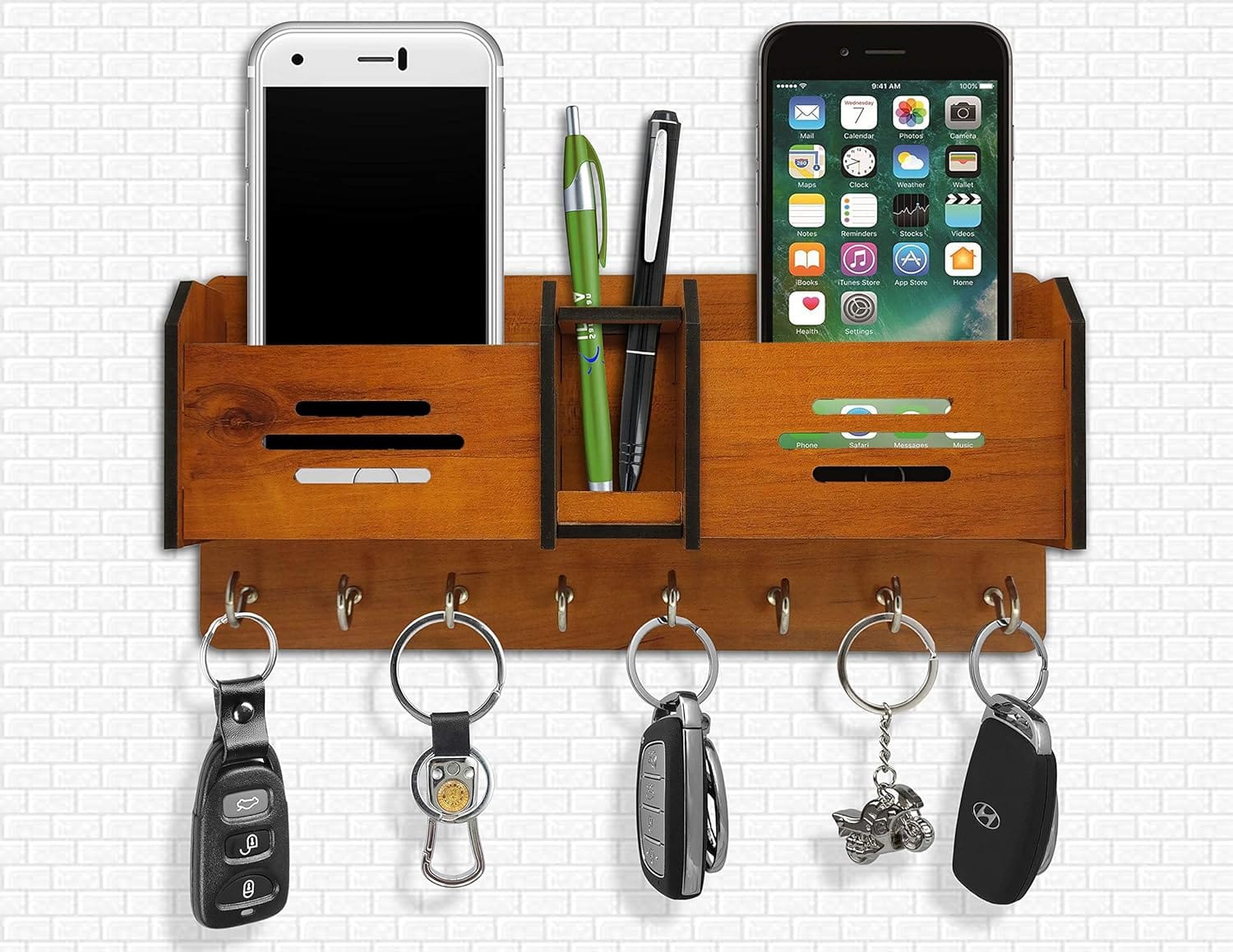 Keep everything organized in one stylish place.