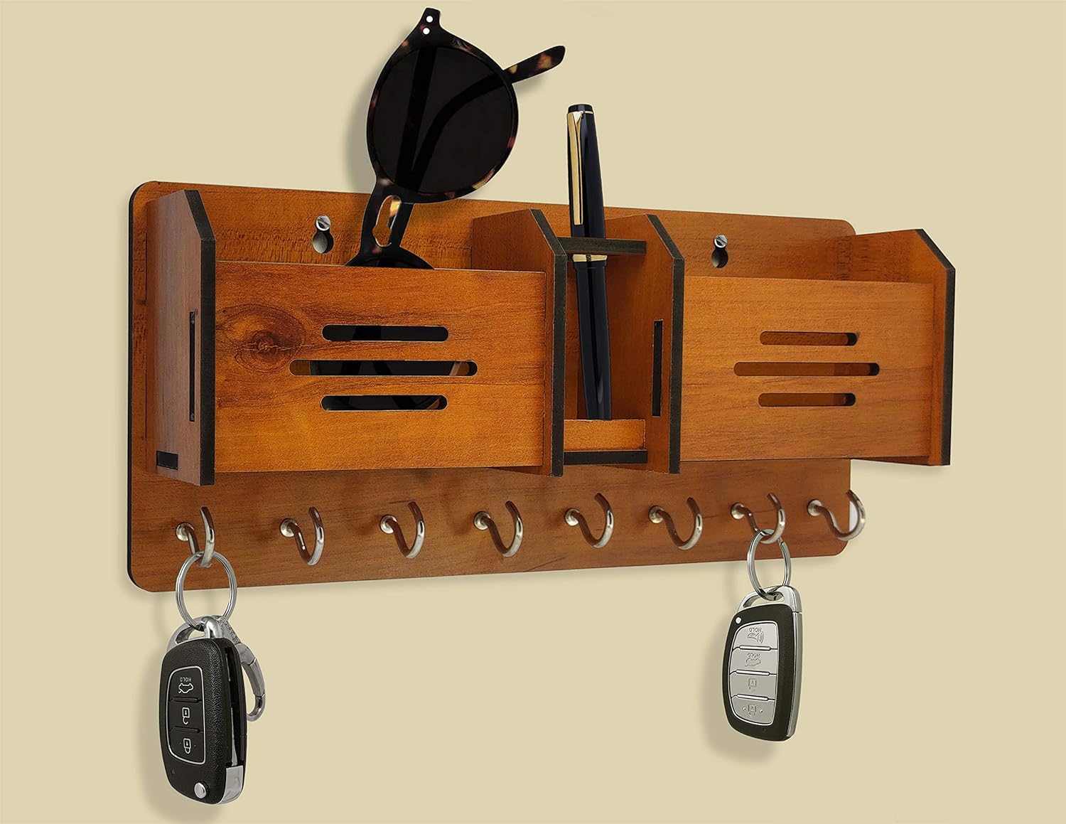 Keep everything organized in one stylish place.