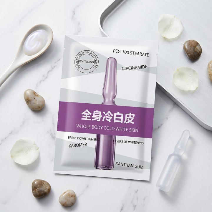 Cold White Skin Whitening Ampoule Serum – Deep Hydration & Glow Boost Formula